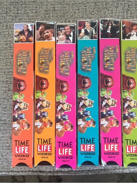 Time Life Other - Best of Muppets Show  VHS Lot of 6 Time Life 2000 Collection Set